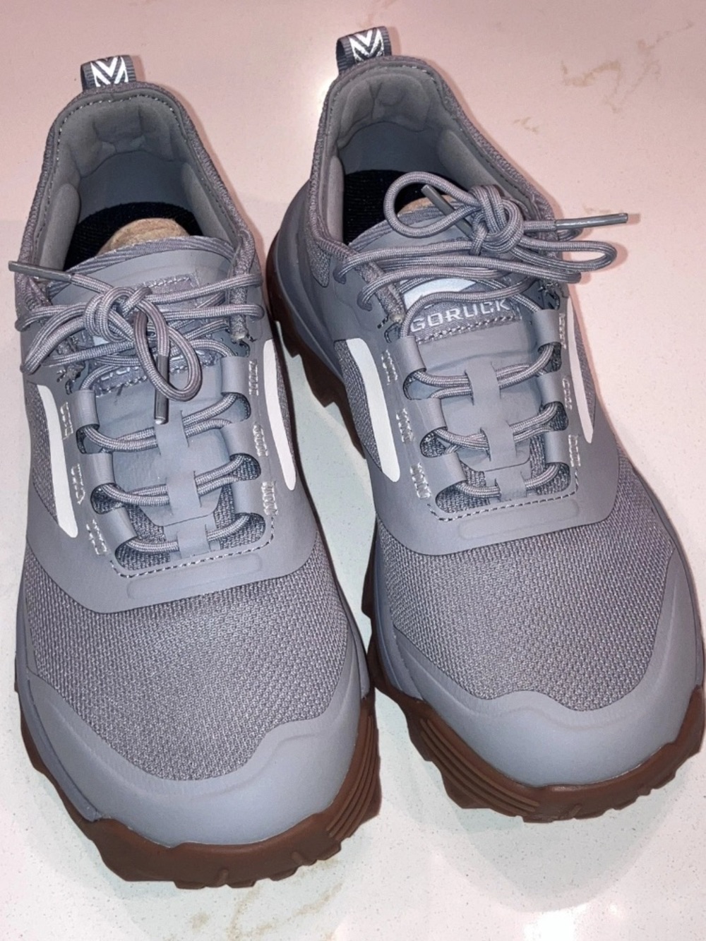 Goruck go ruck Mackall W 6.5 M 4.5 Chiseled Stone + Gum Shoes mackall trail hike